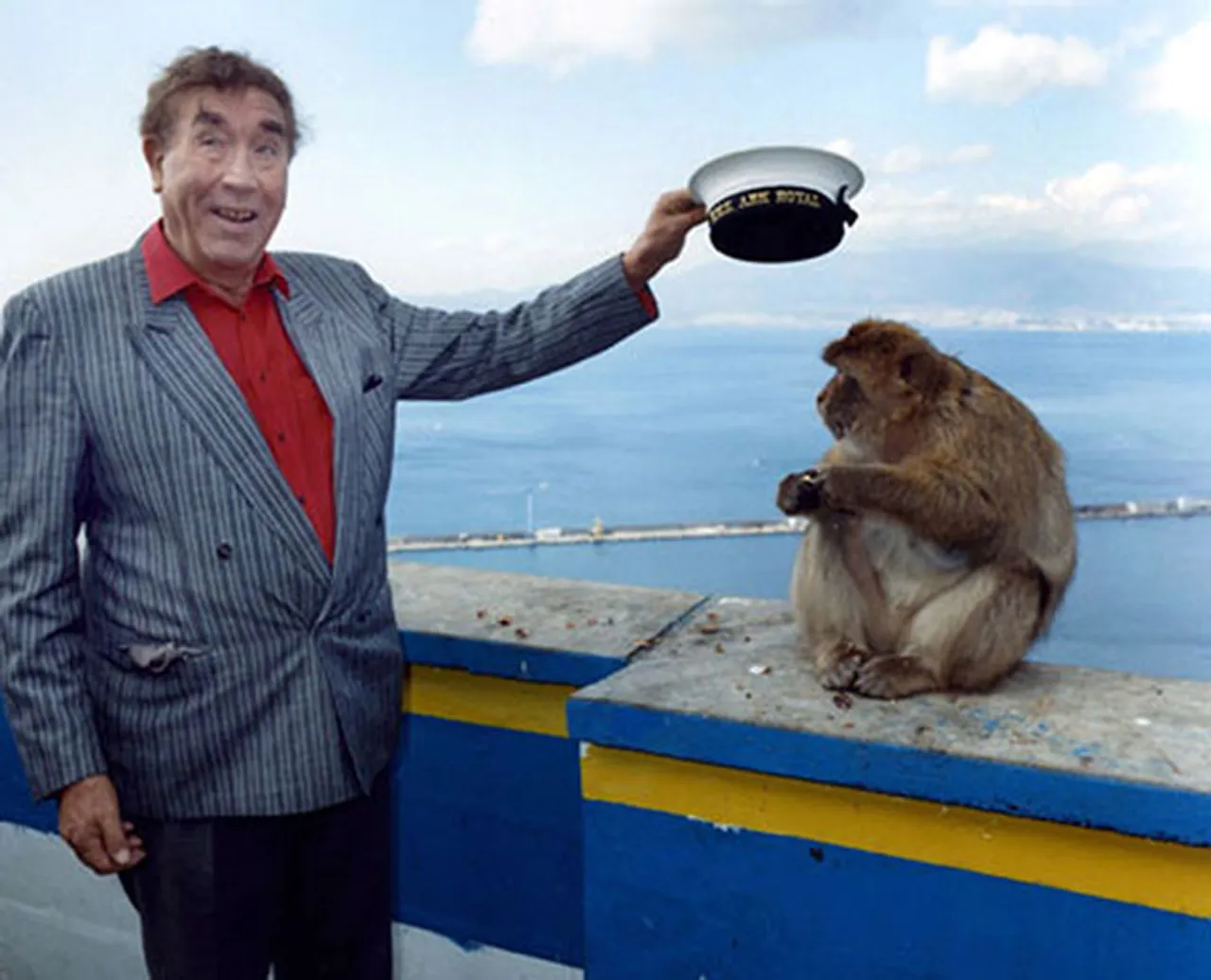 Frankie Howerd in Gibraltar